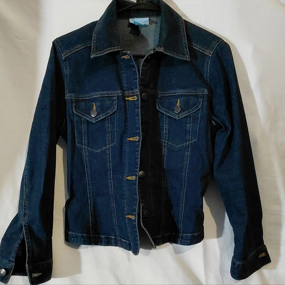 Sigrid Olsen Indigo Jean Jacket